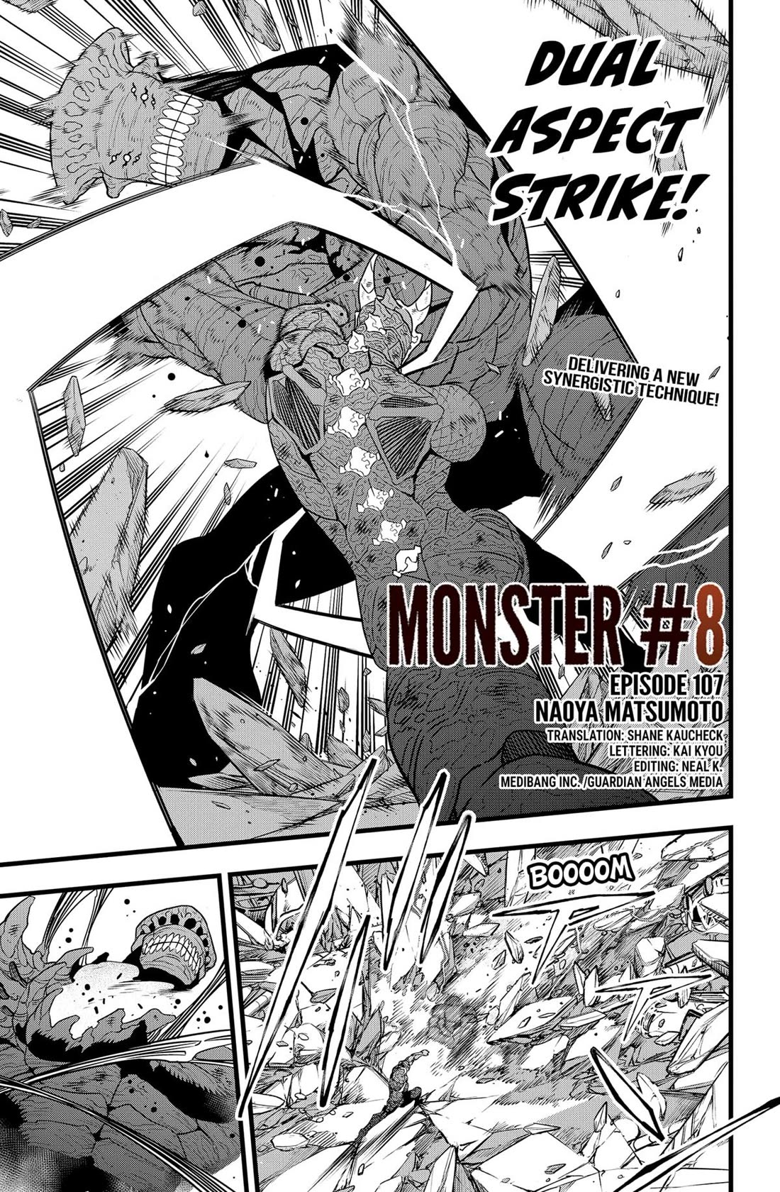 Kaiju No. 8 Chapter 107 page 1 - Chapter 107