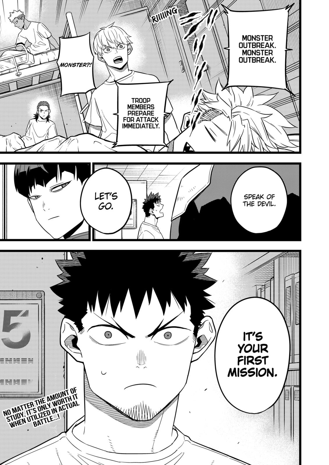 Kaiju No. 8 Chapter 11 page 19 - Chapter 11