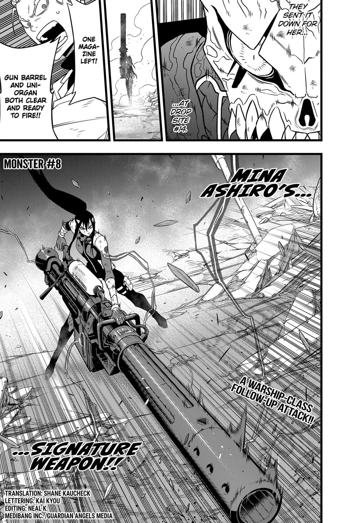 Kaiju No. 8 Chapter 112 page 1 - Chapter 112