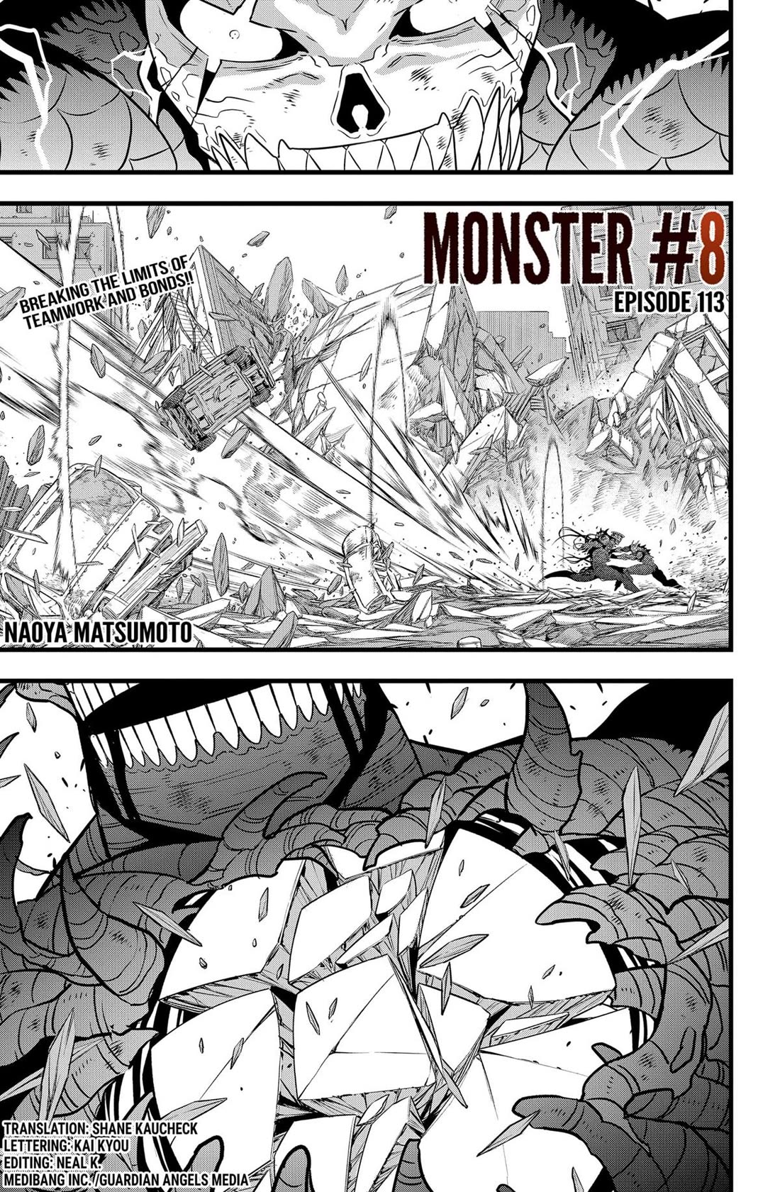 Kaiju No. 8 Chapter 113 page 1 - Chapter 113