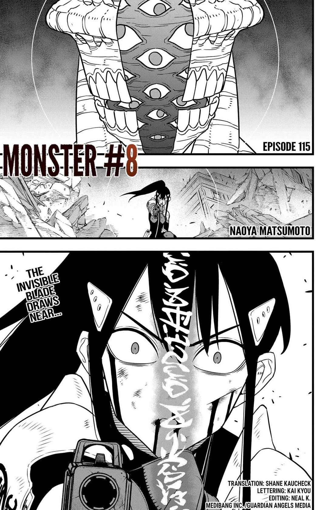 Kaiju No. 8 Chapter 115 page 1 - Chapter 115