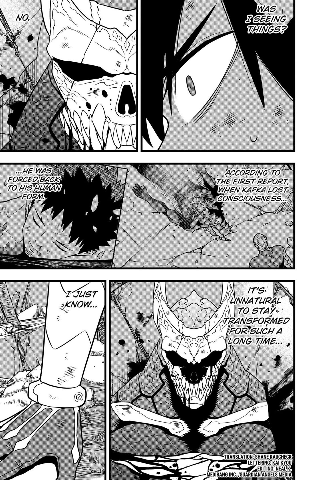 Kaiju No. 8 Chapter 119 page 4 - Chapter 119