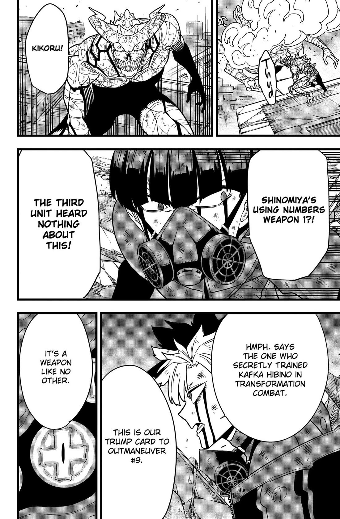 Kaiju No. 8 Chapter 124 page 4 - Chapter 124