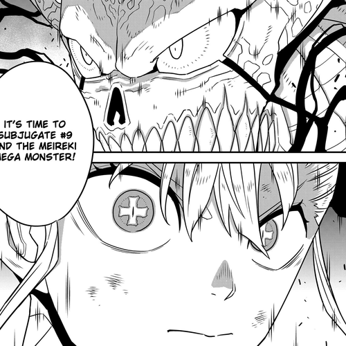 Kaiju No. 8 Chapter 124 cover