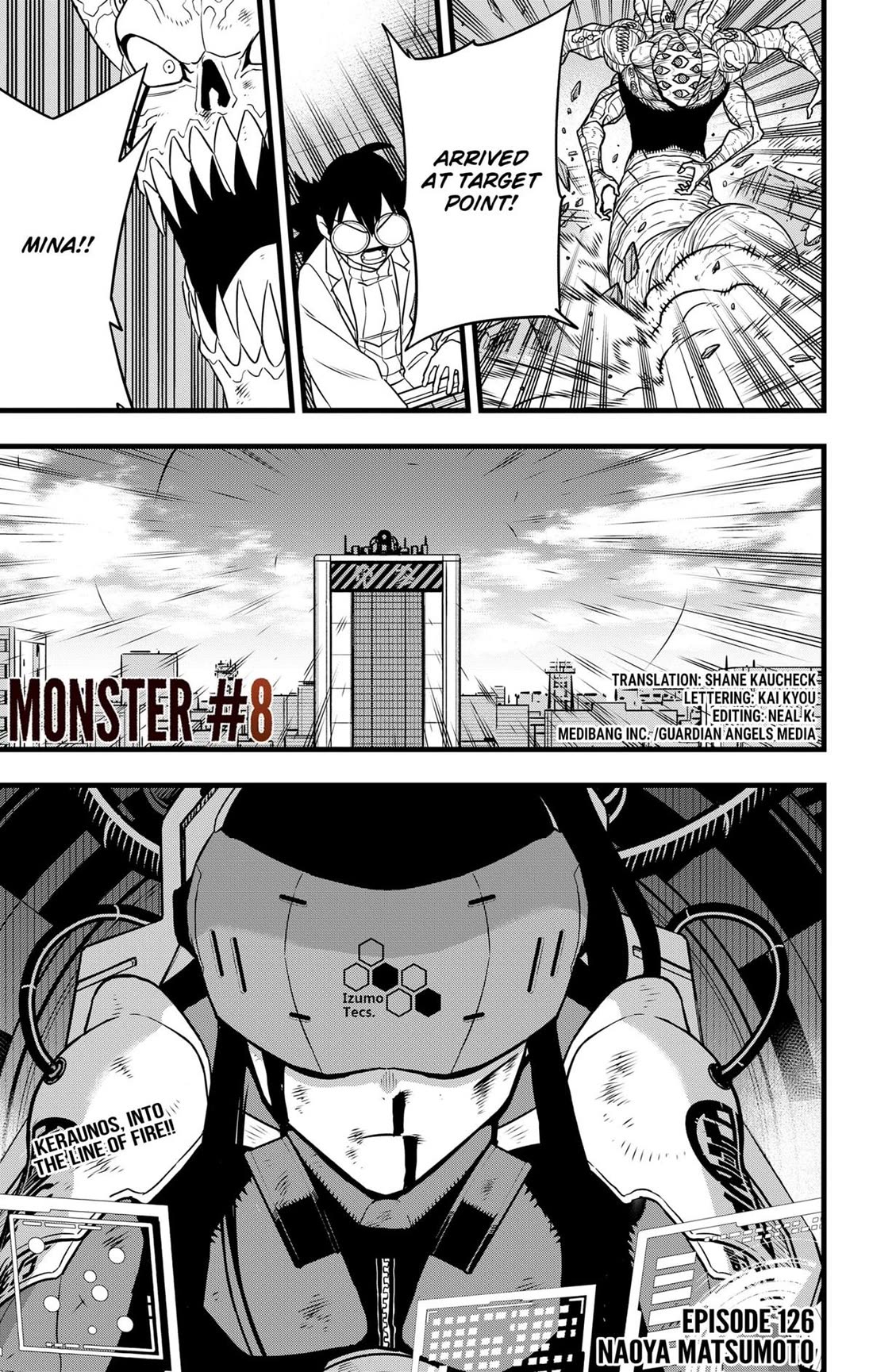 Kaiju No. 8 Chapter 126 page 1 - Chapter 126