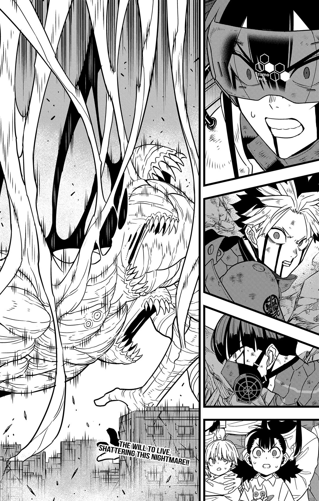 Kaiju No. 8 Chapter 127 page 18 - Chapter 127: All our hopes, finally coming together as one!!