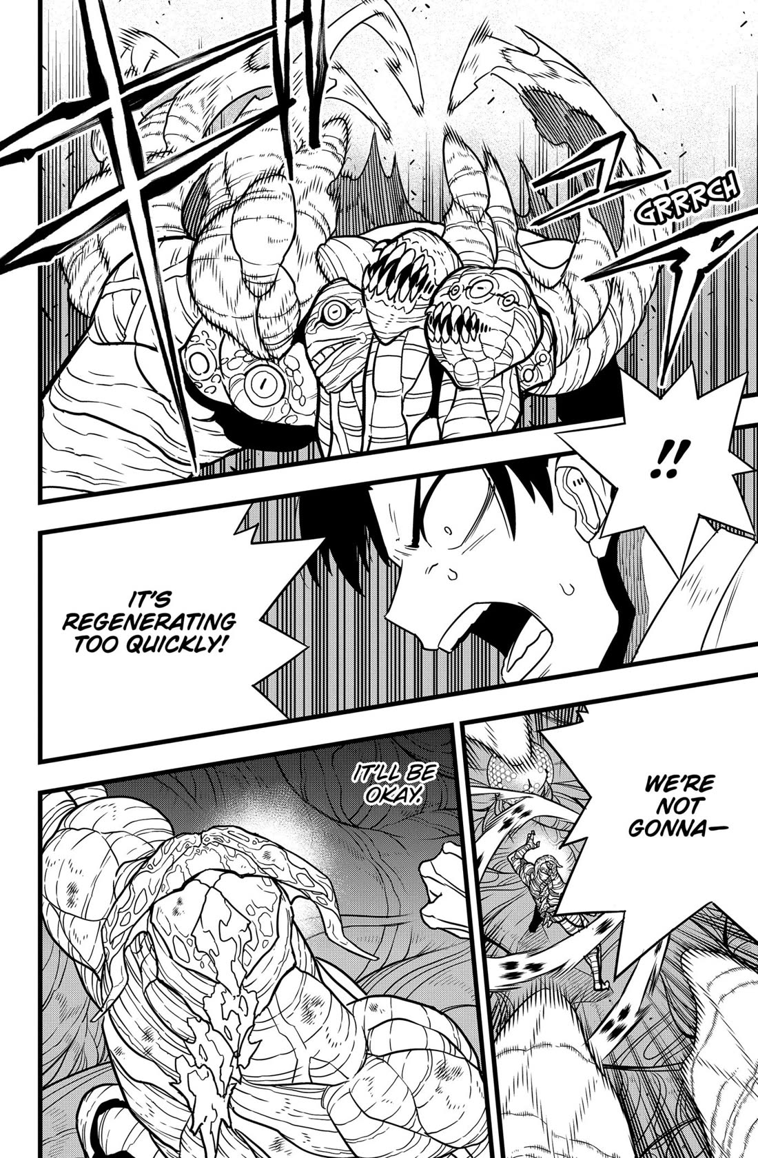 Kaiju No. 8 Chapter 127 page 4 - Chapter 127: All our hopes, finally coming together as one!!