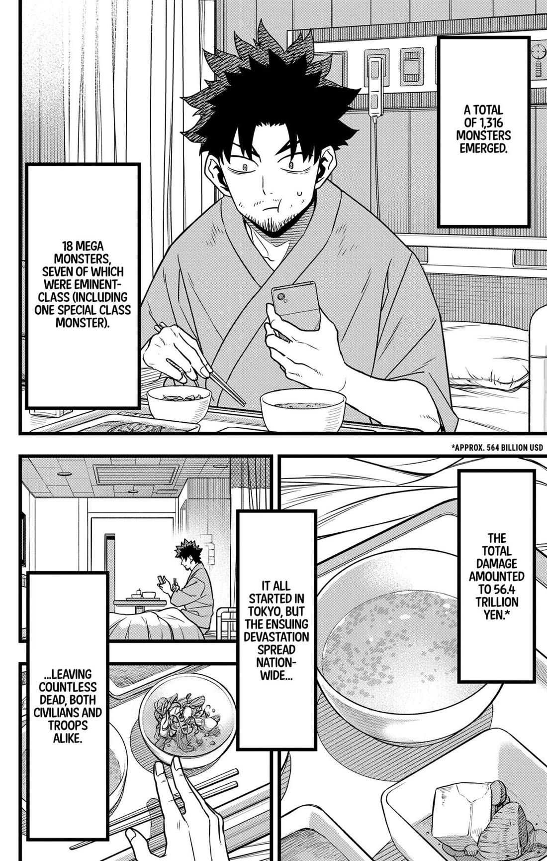 Kaiju No. 8 Chapter 129 page 3 - Chapter 129 [END]