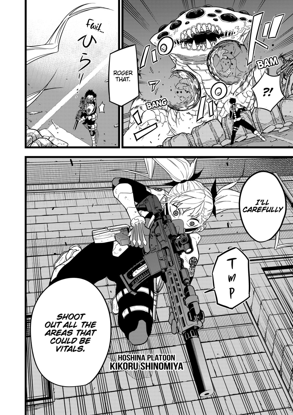 Kaiju No. 8 Chapter 13 page 4 - Chapter 13