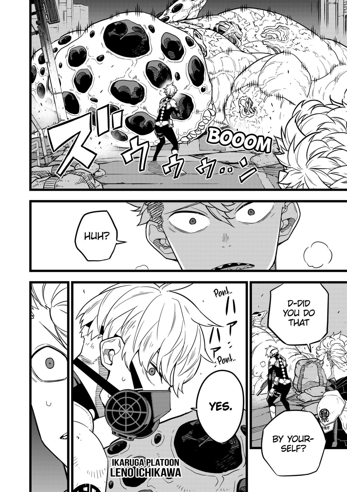Kaiju No. 8 Chapter 13 page 8 - Chapter 13