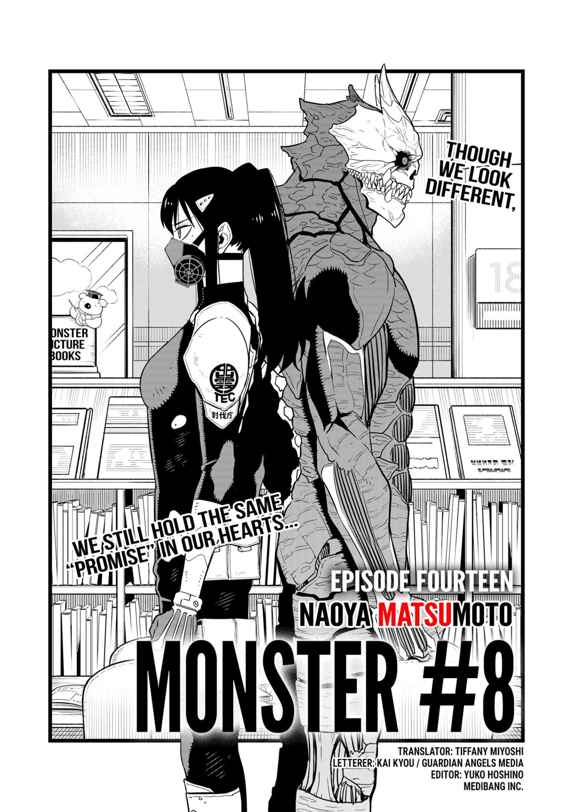 Kaiju No. 8 Chapter 14 page 1 - Chapter 14
