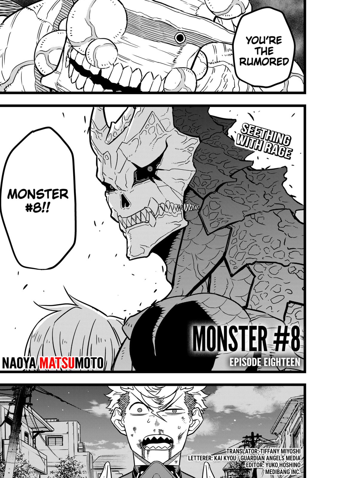 Kaiju No. 8 Chapter 18 page 1 - Chapter 18