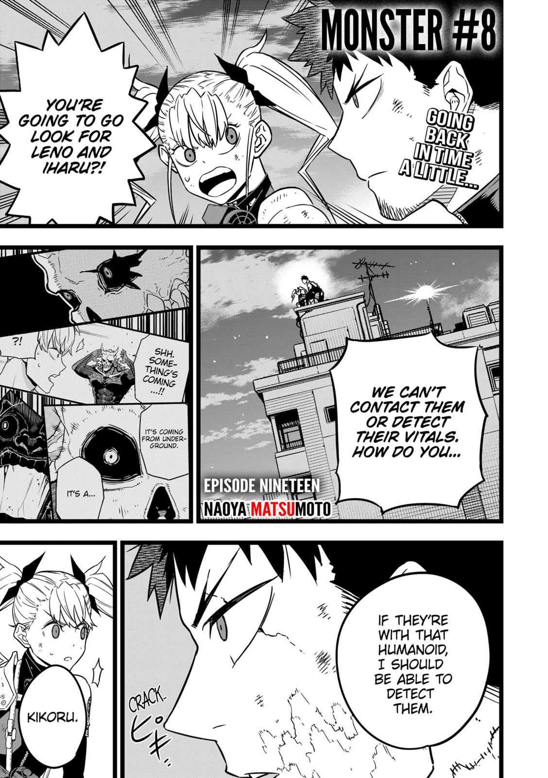 Kaiju No. 8 Chapter 19 page 1 - Chapter 19