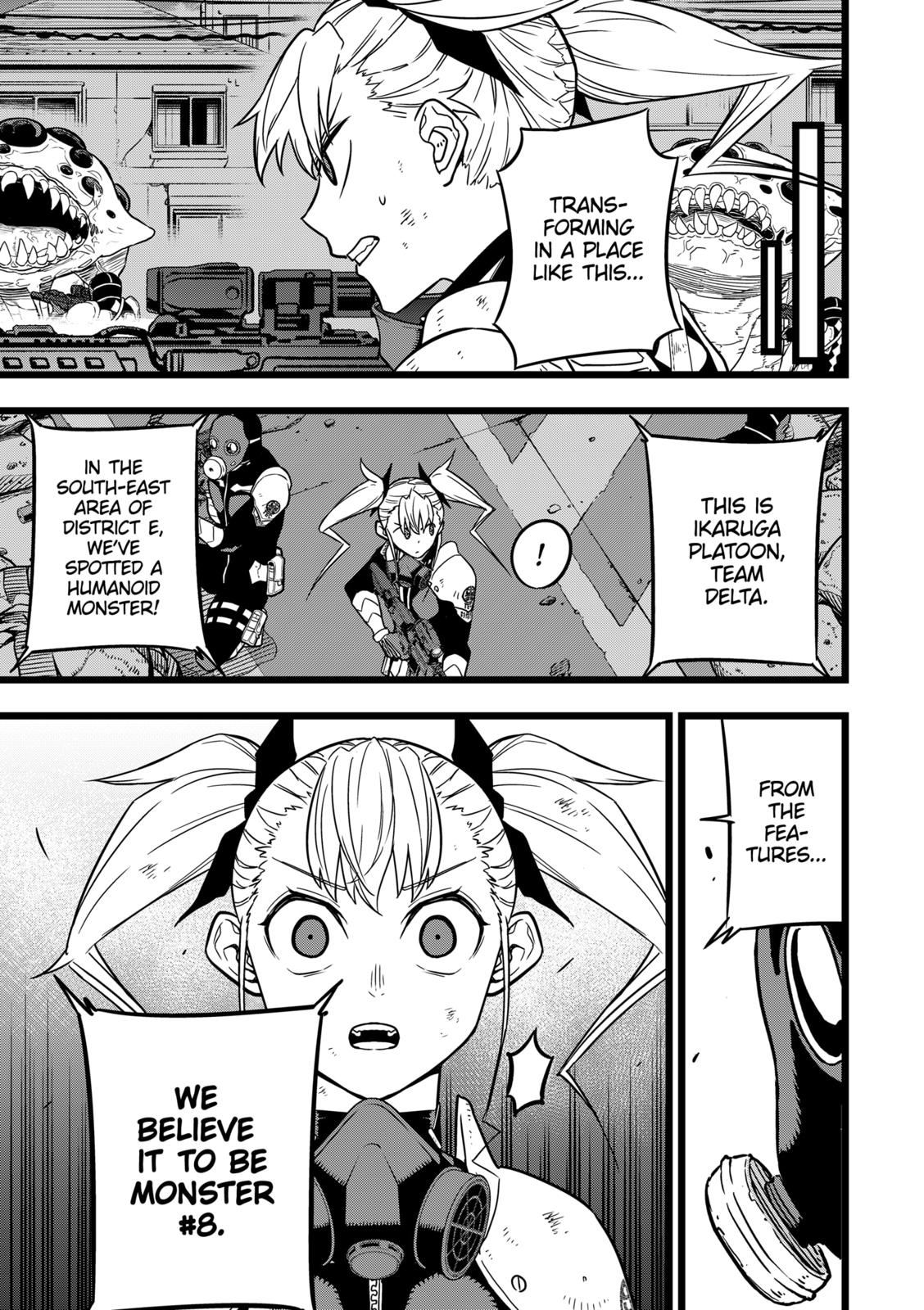 Kaiju No. 8 Chapter 19 page 3 - Chapter 19
