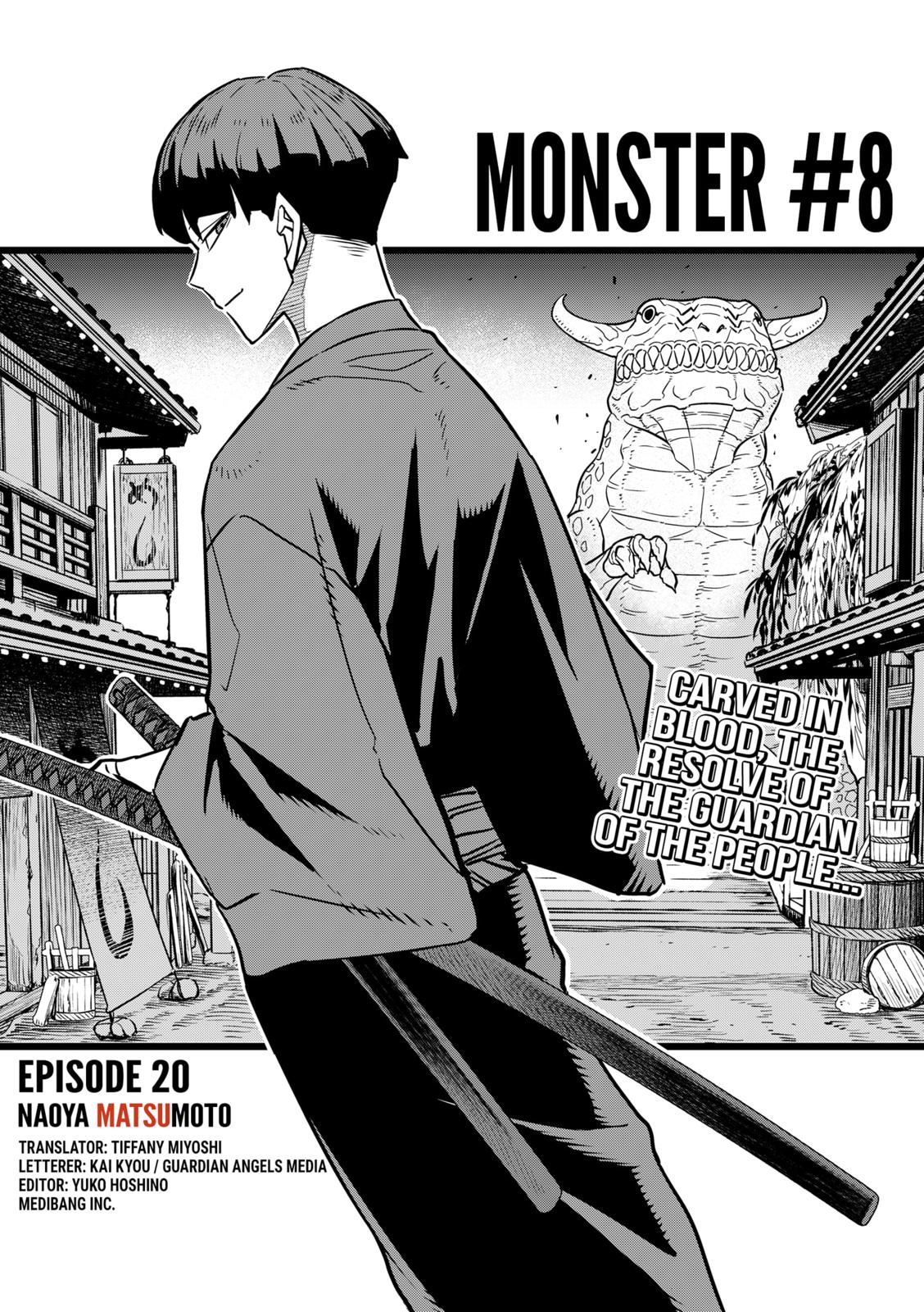 Kaiju No. 8 Chapter 20 page 1 - Chapter 20