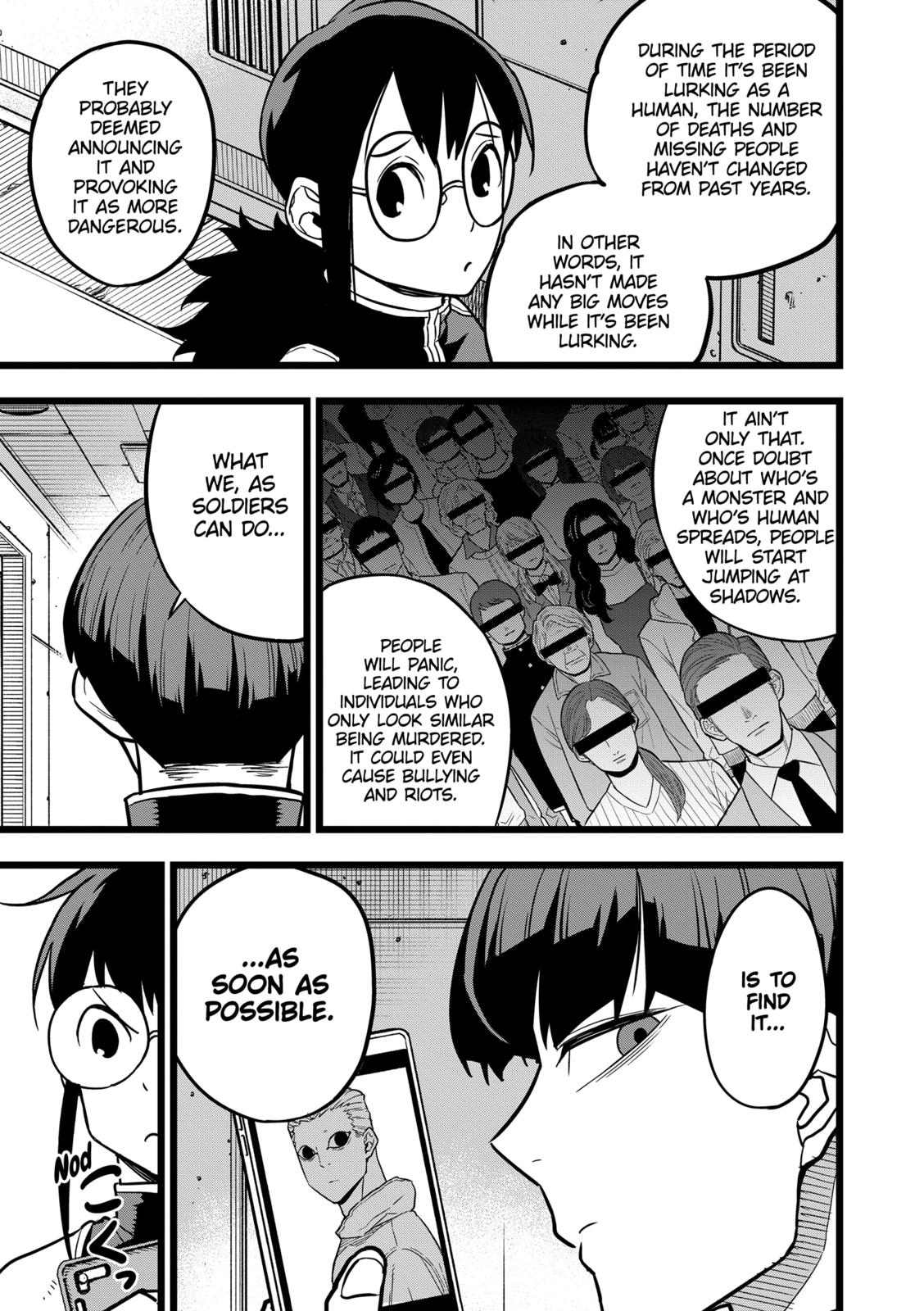 Kaiju No. 8 Chapter 21 page 13 - Chapter 21