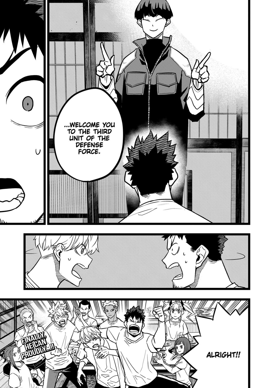 Kaiju No. 8 Chapter 22 page 19 - Chapter 22