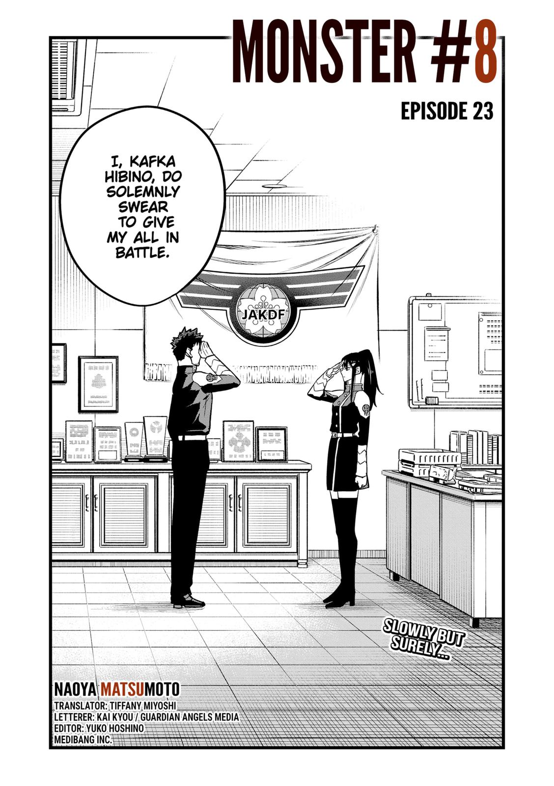 Kaiju No. 8 Chapter 23 page 2 - Chapter 23