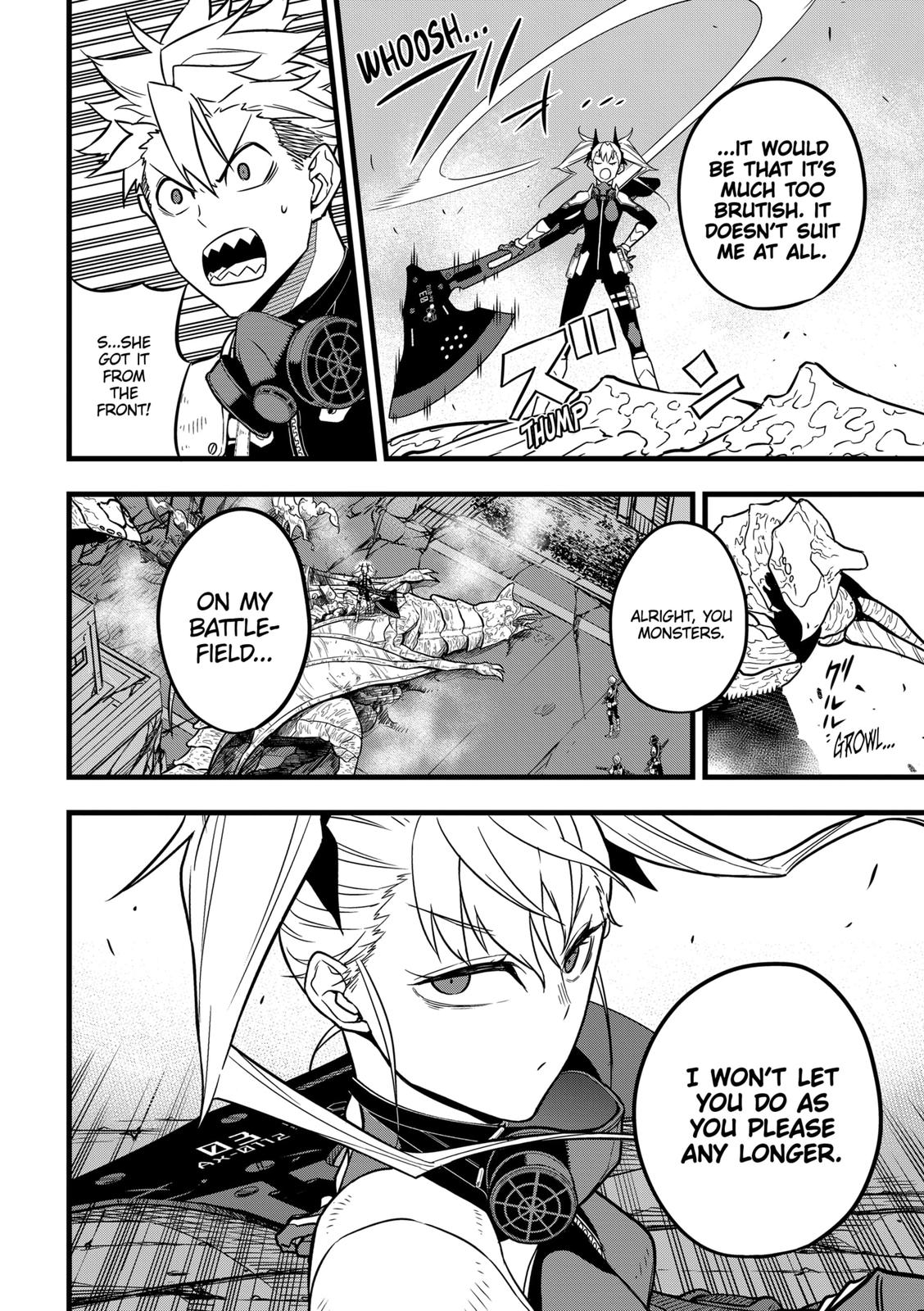 Kaiju No. 8 Chapter 26 page 4 - Chapter 26