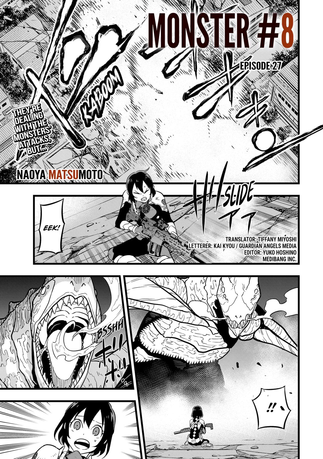 Kaiju No. 8 Chapter 27 page 1 - Chapter 27