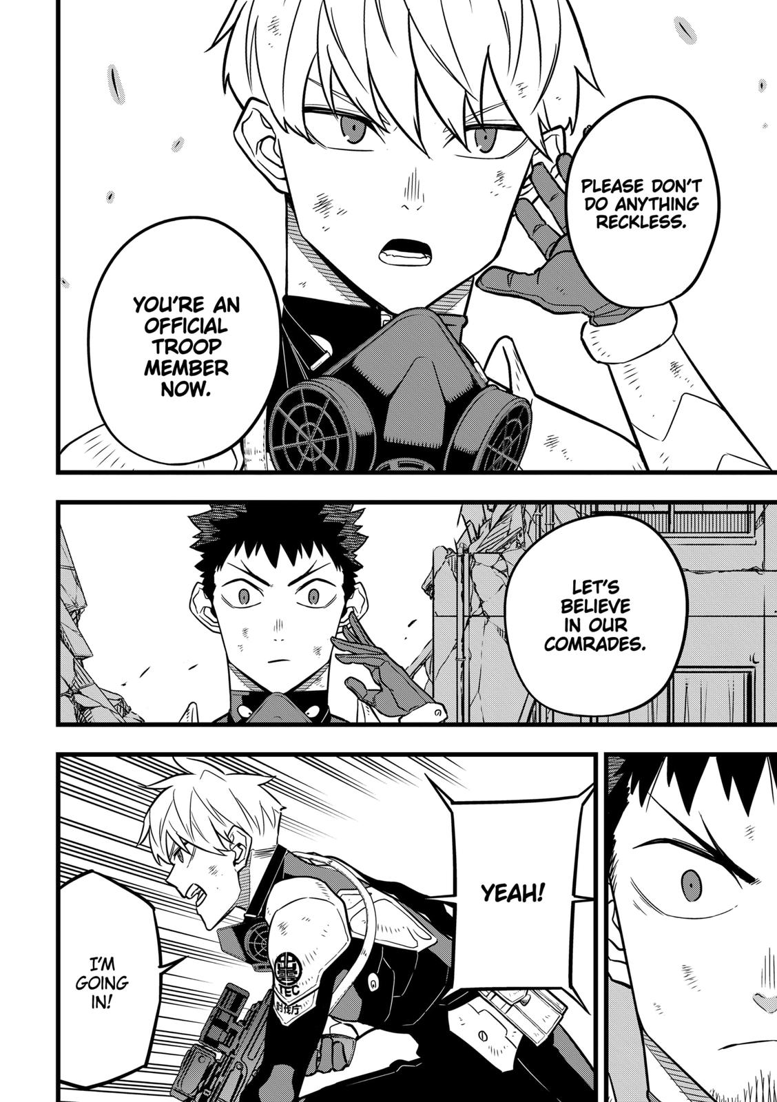 Kaiju No. 8 Chapter 27 page 6 - Chapter 27
