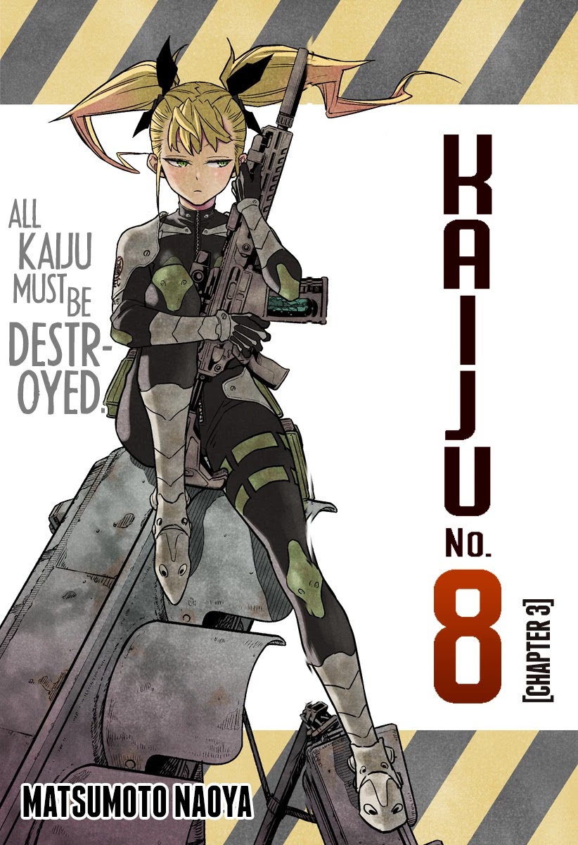 Kaiju No. 8 Chapter 3 page 1 - Chapter 3