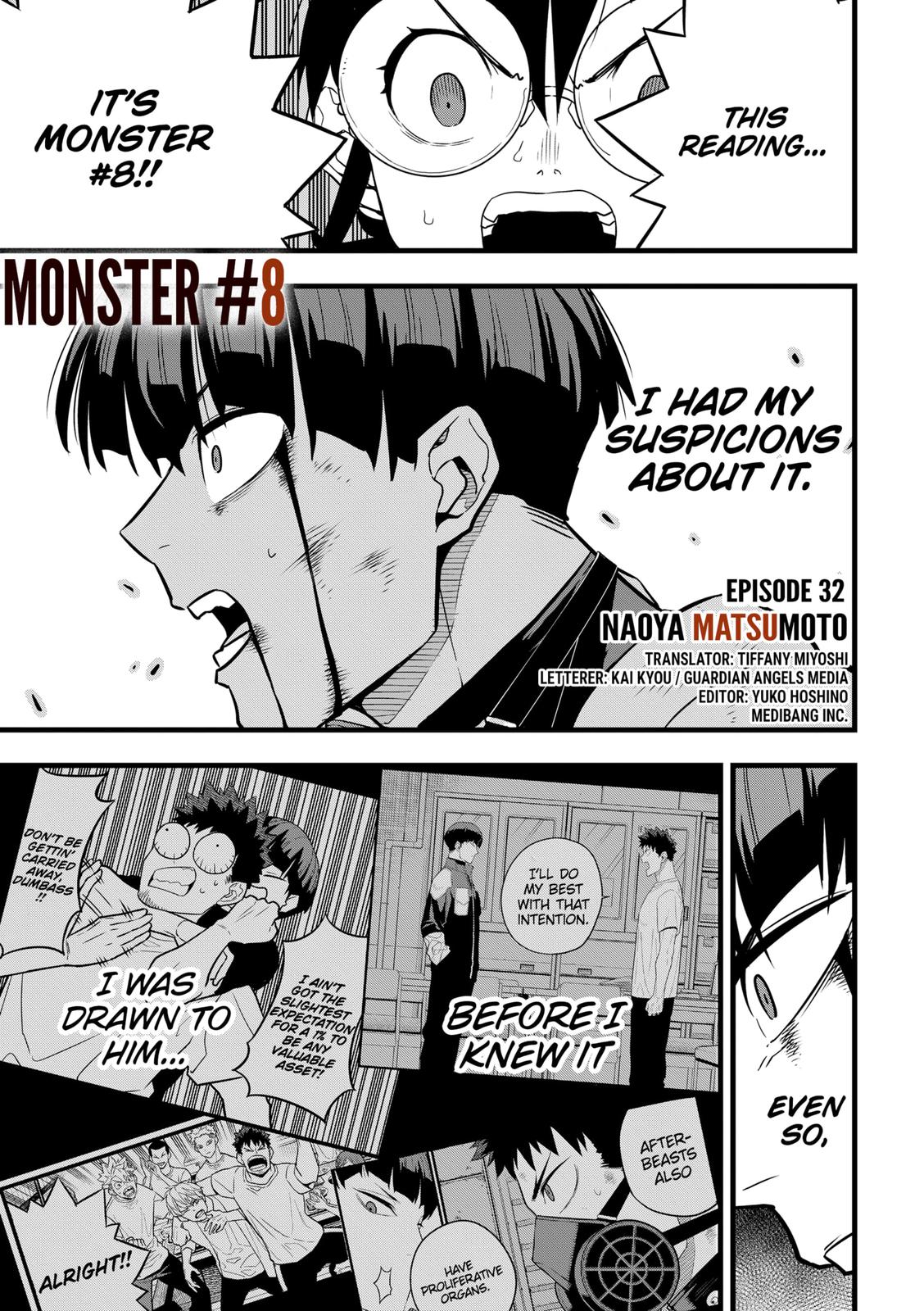Kaiju No. 8 Chapter 32 page 1 - Chapter 32