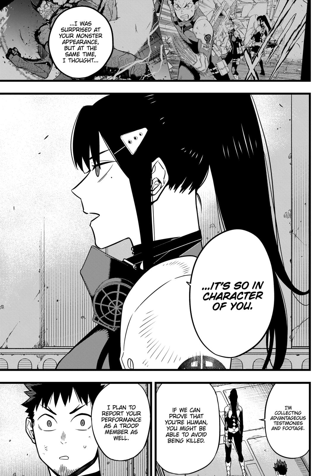 Kaiju No. 8 Chapter 33 page 14 - Chapter 33