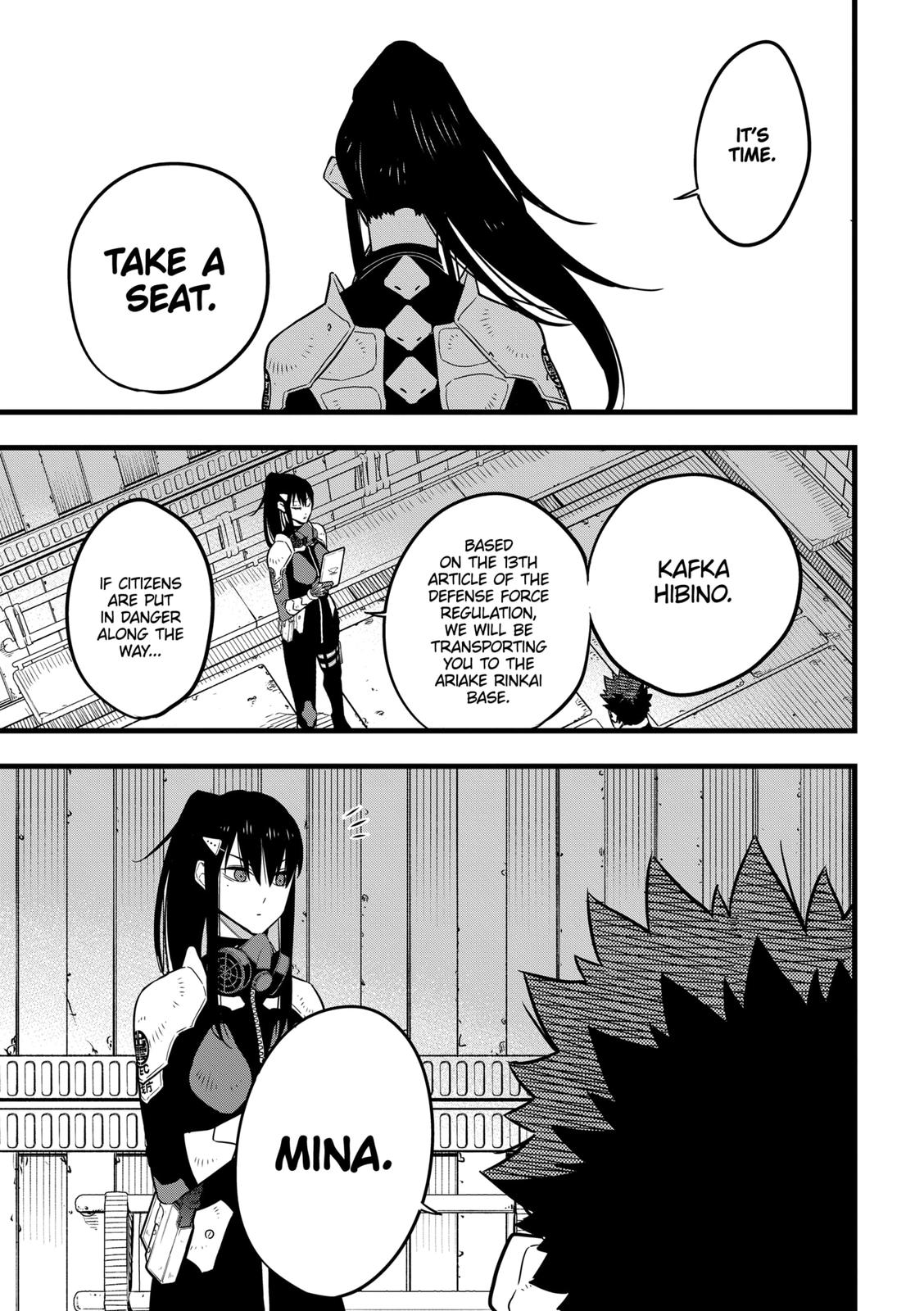 Kaiju No. 8 Chapter 33 page 16 - Chapter 33