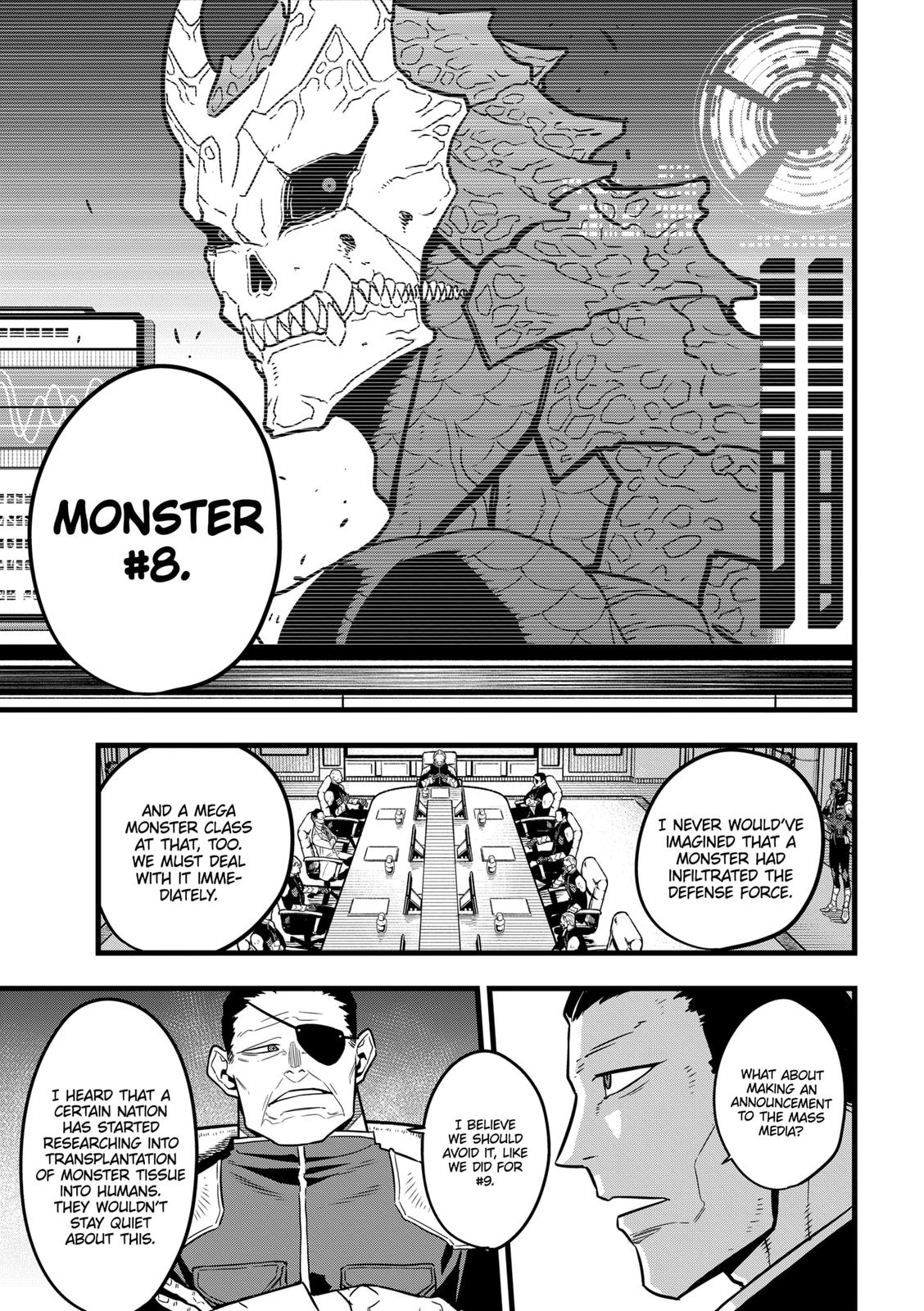 Kaiju No. 8 Chapter 33 page 3 - Chapter 33