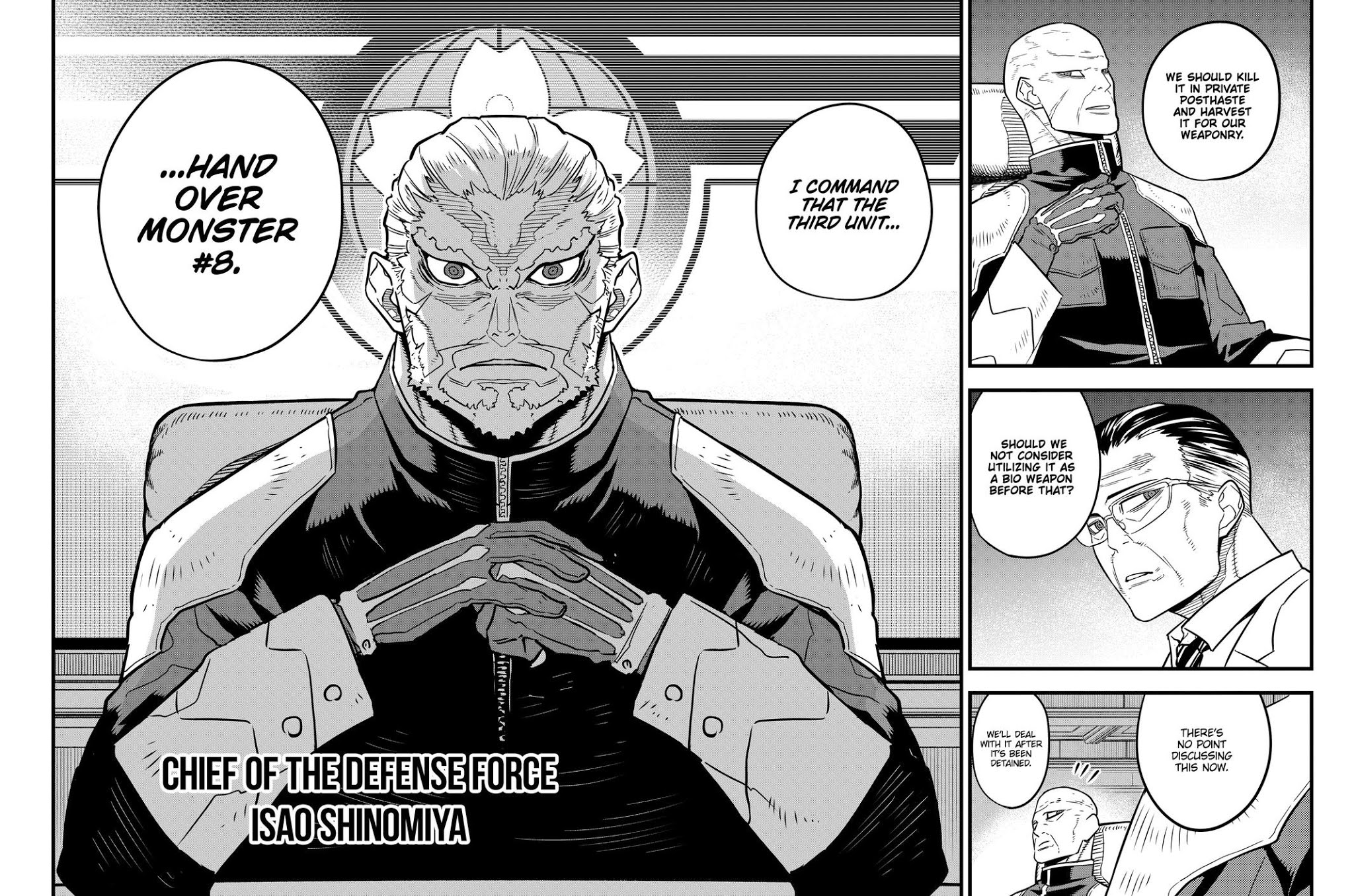 Kaiju No. 8 Chapter 33 page 4 - Chapter 33