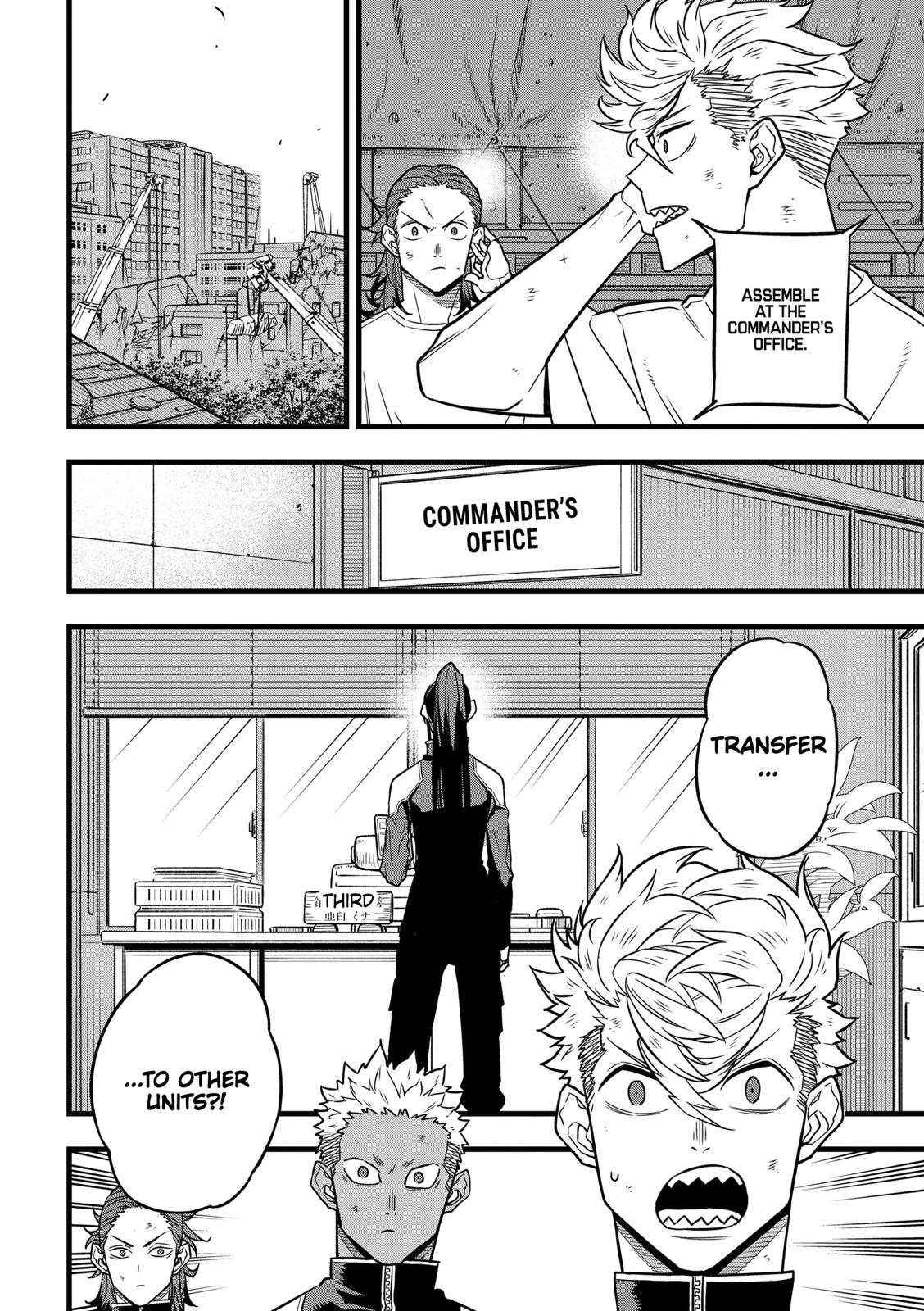 Kaiju No. 8 Chapter 34 page 4 - Chapter 34