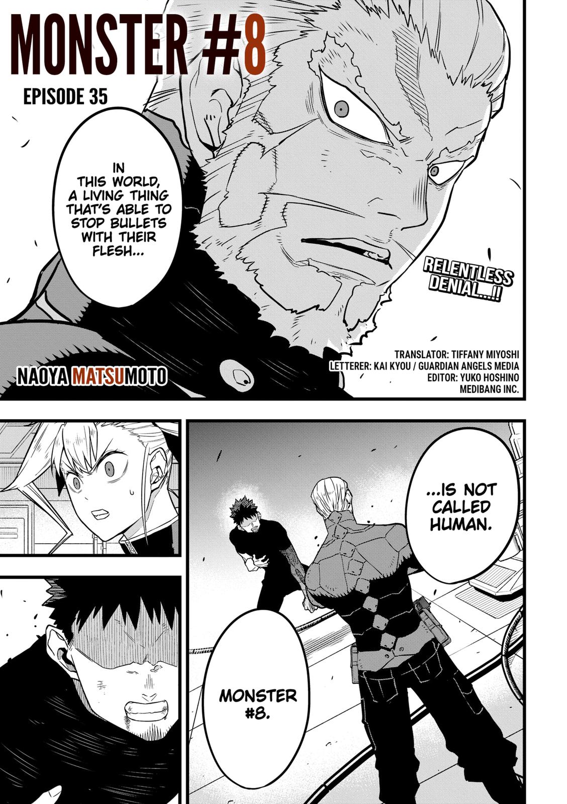 Kaiju No. 8 Chapter 35 page 1 - Chapter 35