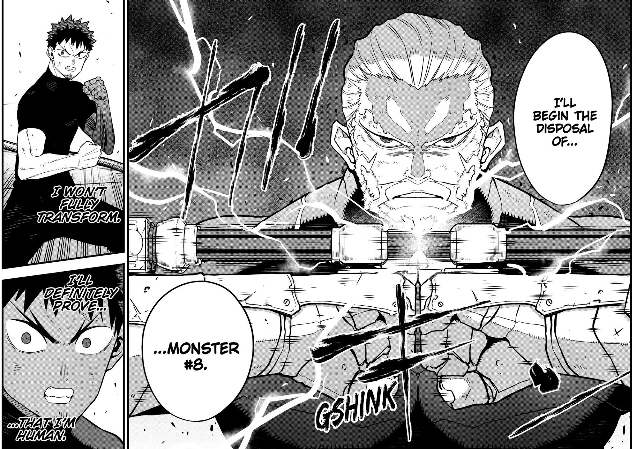 Kaiju No. 8 Chapter 35 page 4 - Chapter 35