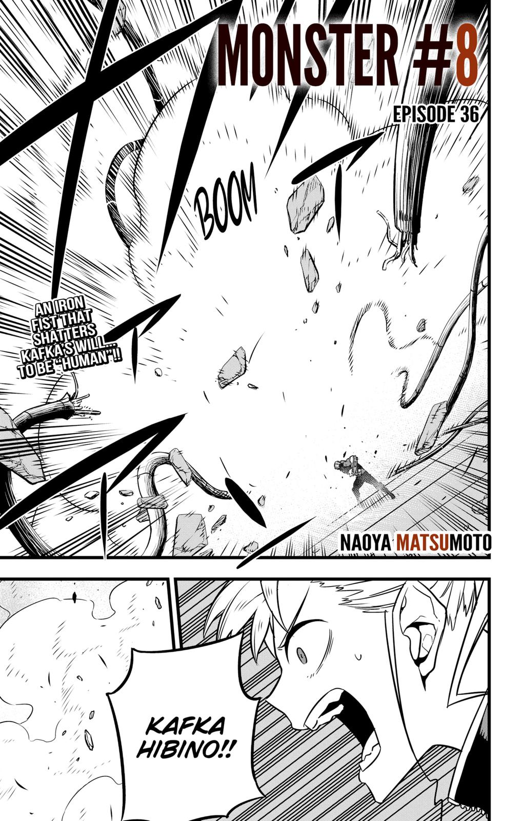 Kaiju No. 8 Chapter 36 page 1 - Chapter 36