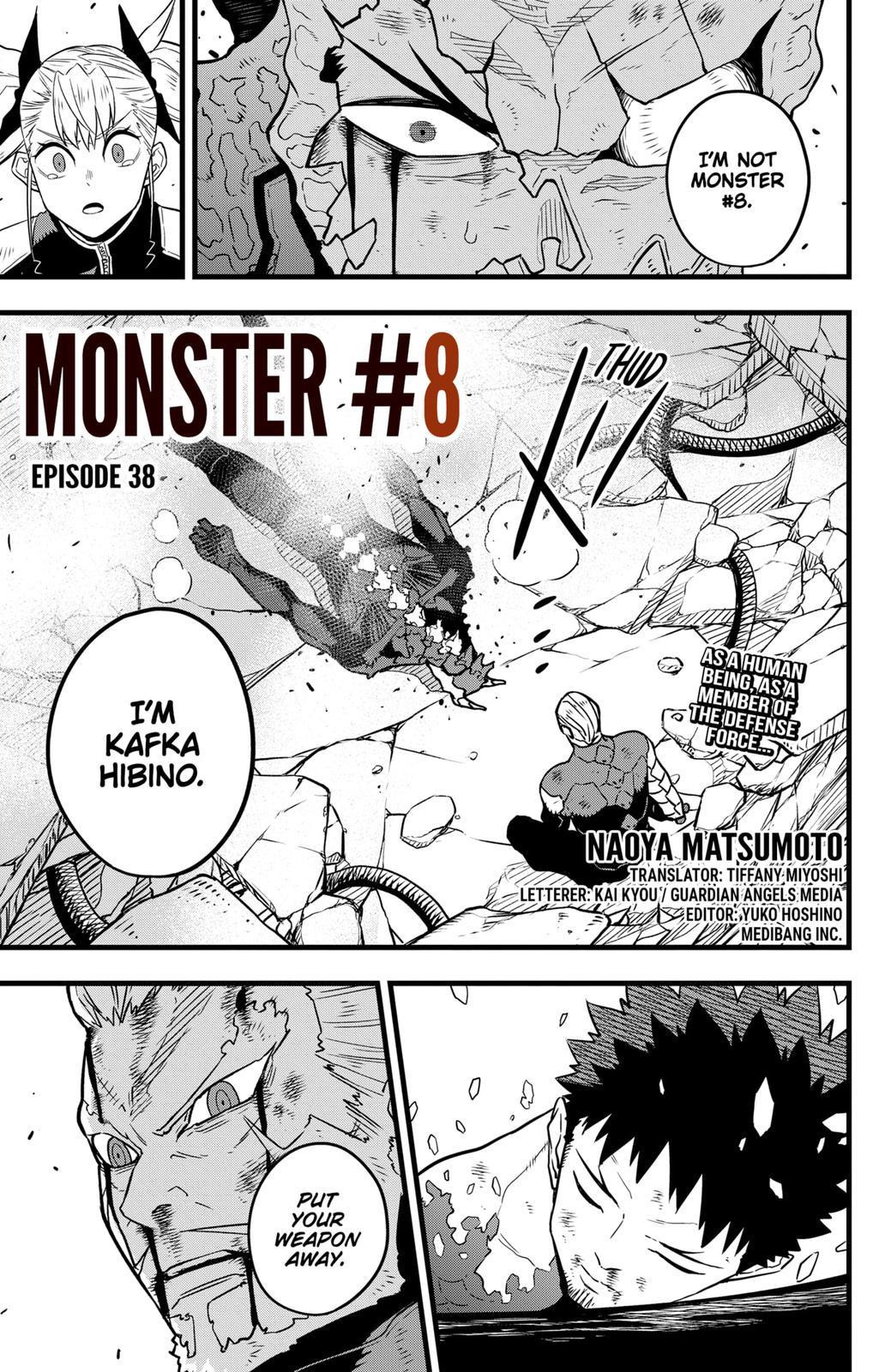 Kaiju No. 8 Chapter 38 page 1 - Chapter 38