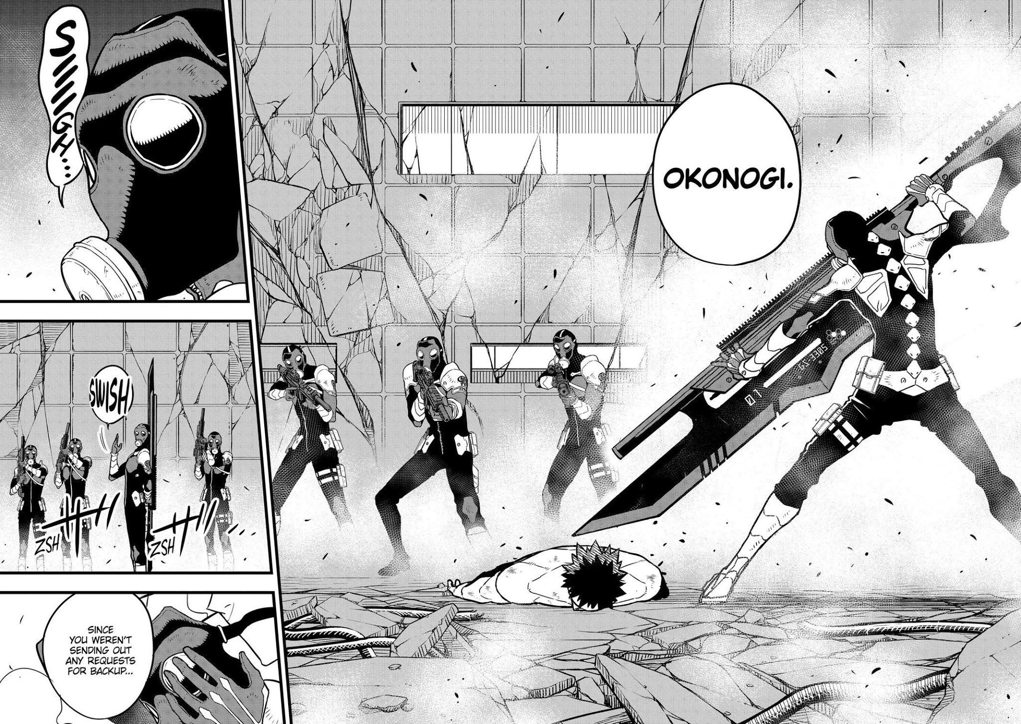Kaiju No. 8 Chapter 38 page 2 - Chapter 38