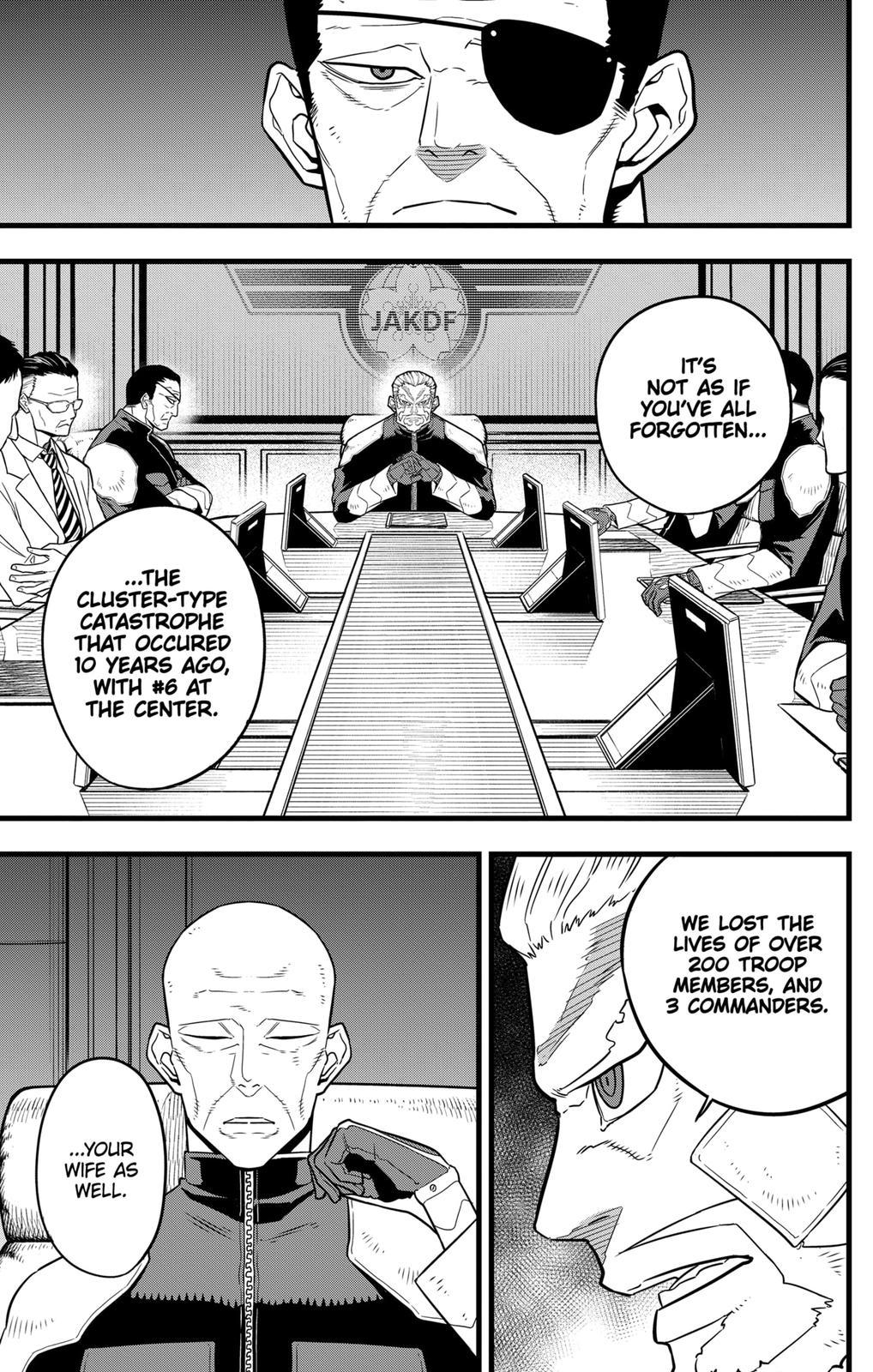 Kaiju No. 8 Chapter 38 page 8 - Chapter 38