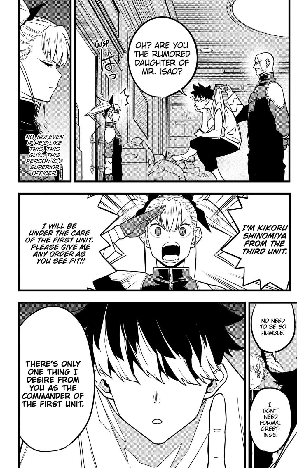 Kaiju No. 8 Chapter 39 page 12 - Chapter 39