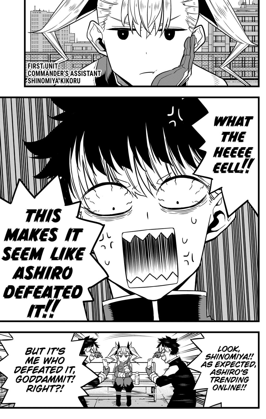 Kaiju No. 8 Chapter 40 page 3 - Chapter 40