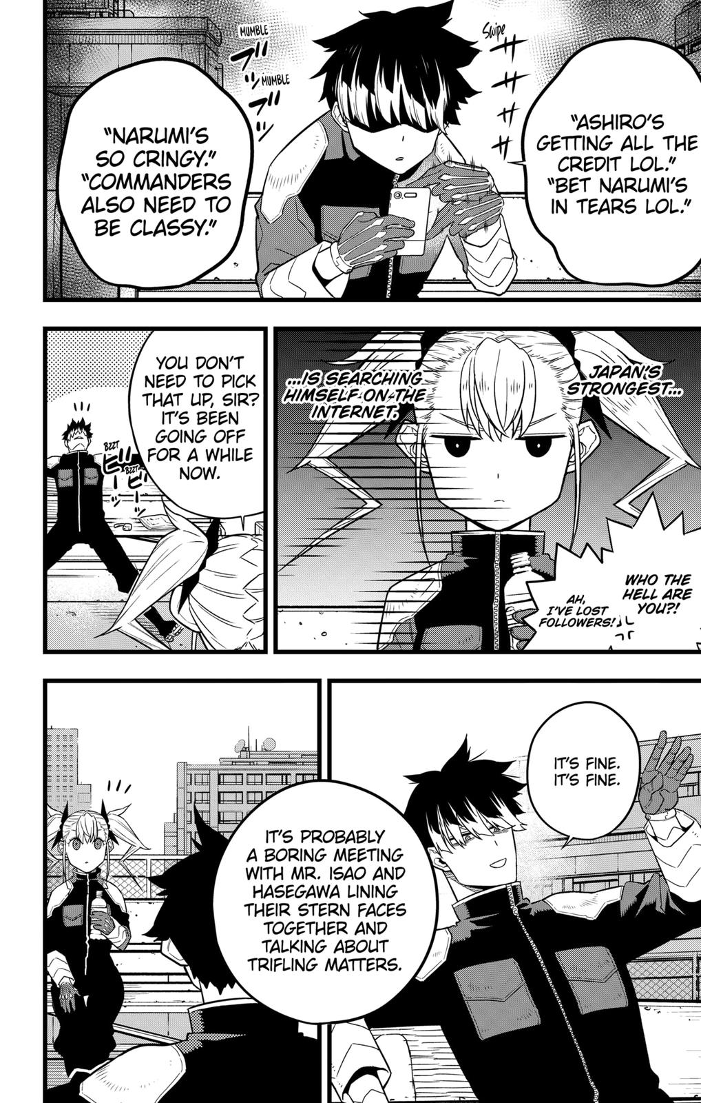 Kaiju No. 8 Chapter 40 page 4 - Chapter 40