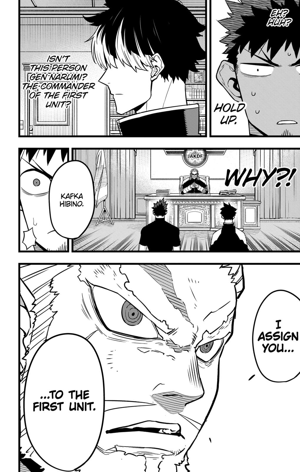 Kaiju No. 8 Chapter 40 page 9 - Chapter 40