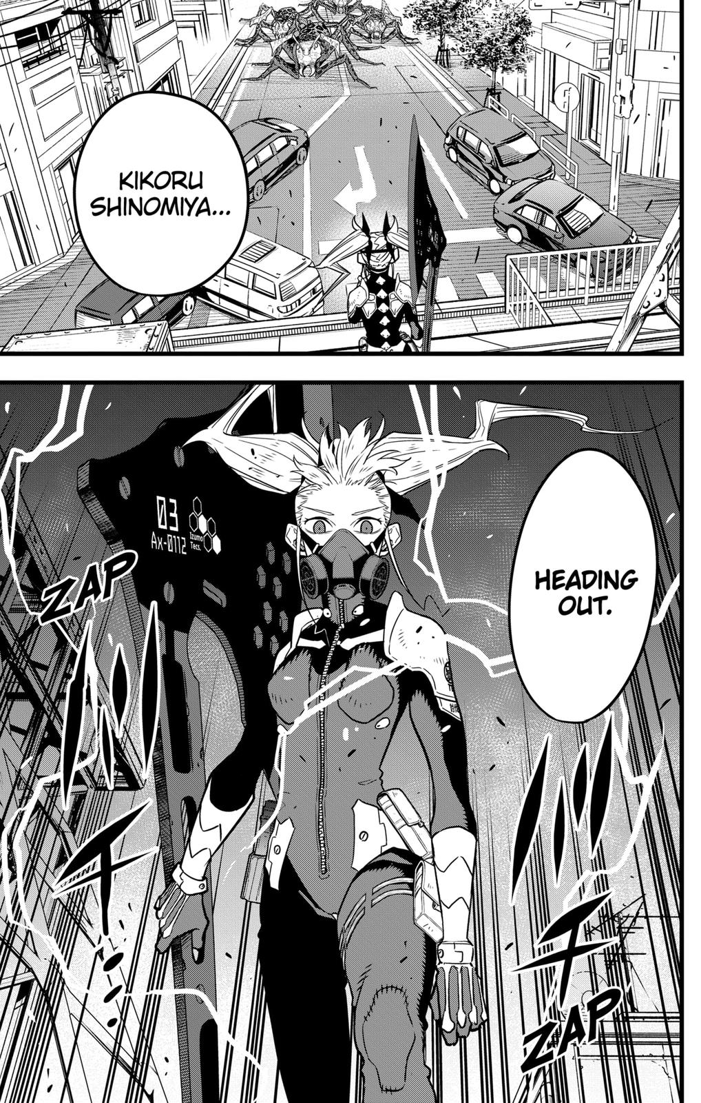 Kaiju No. 8 Chapter 42 page 3 - Chapter 42