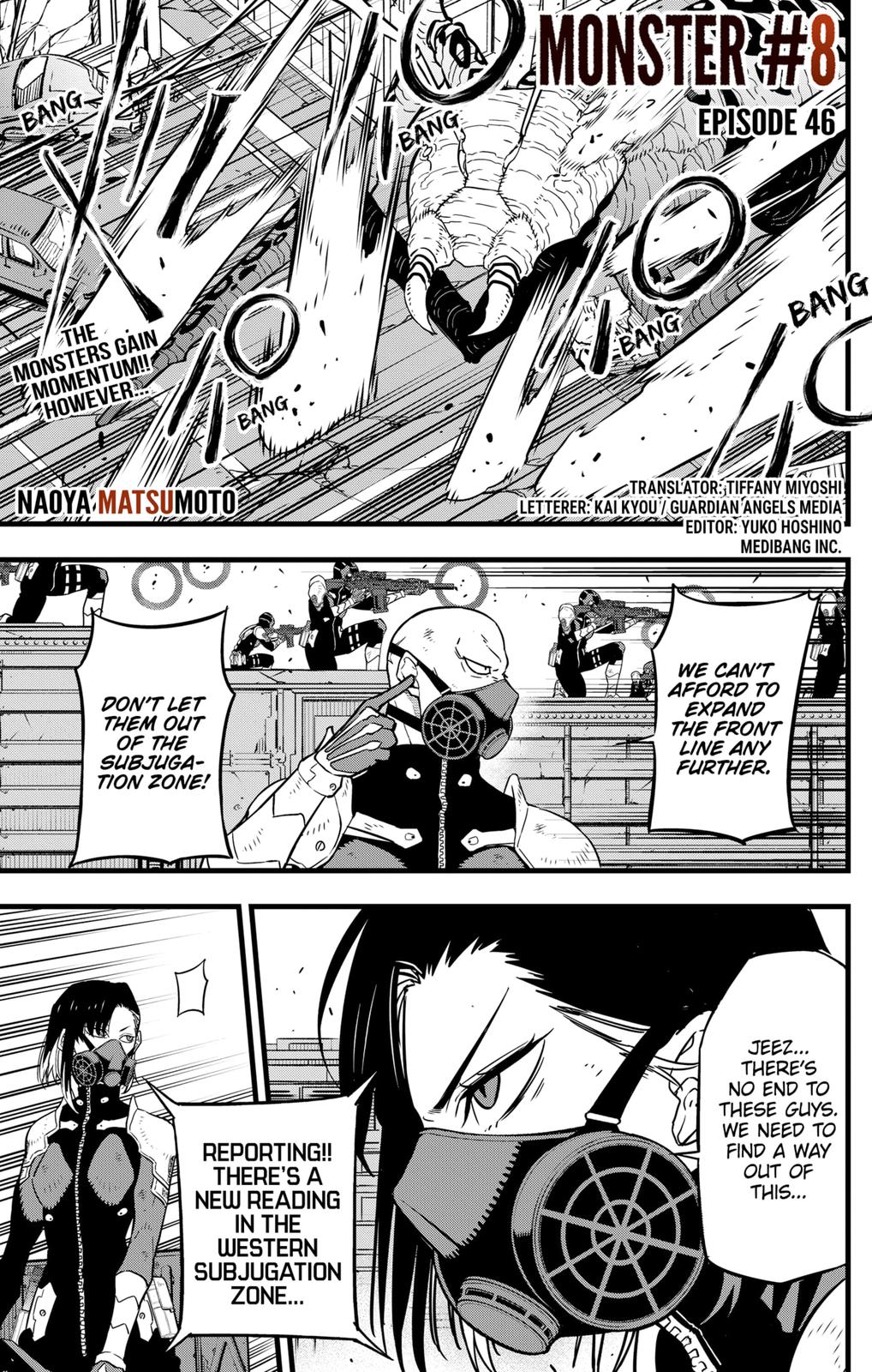 Kaiju No. 8 Chapter 46 page 1 - Chapter 46