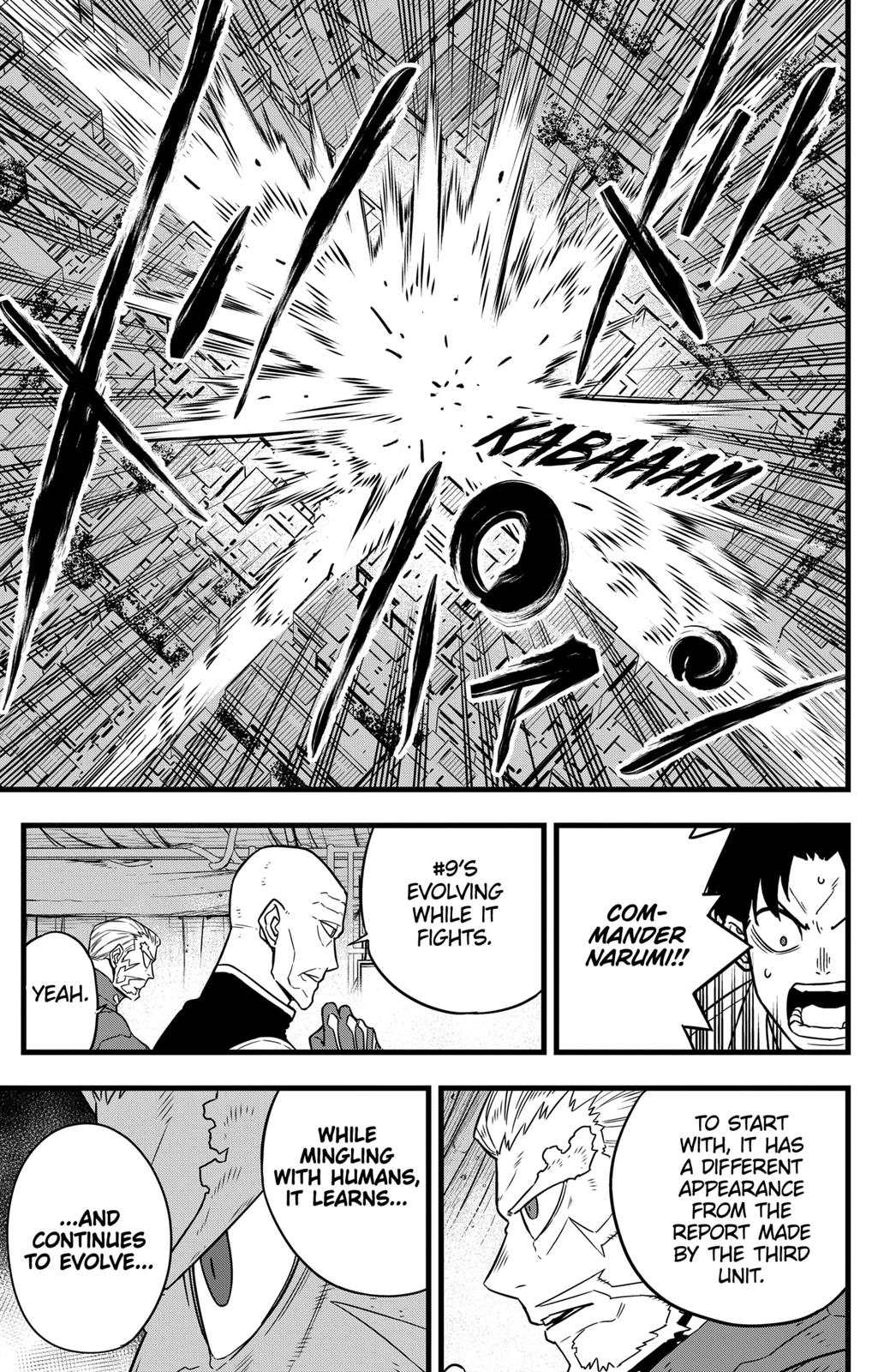 Kaiju No. 8 Chapter 47 page 15 - Chapter 47