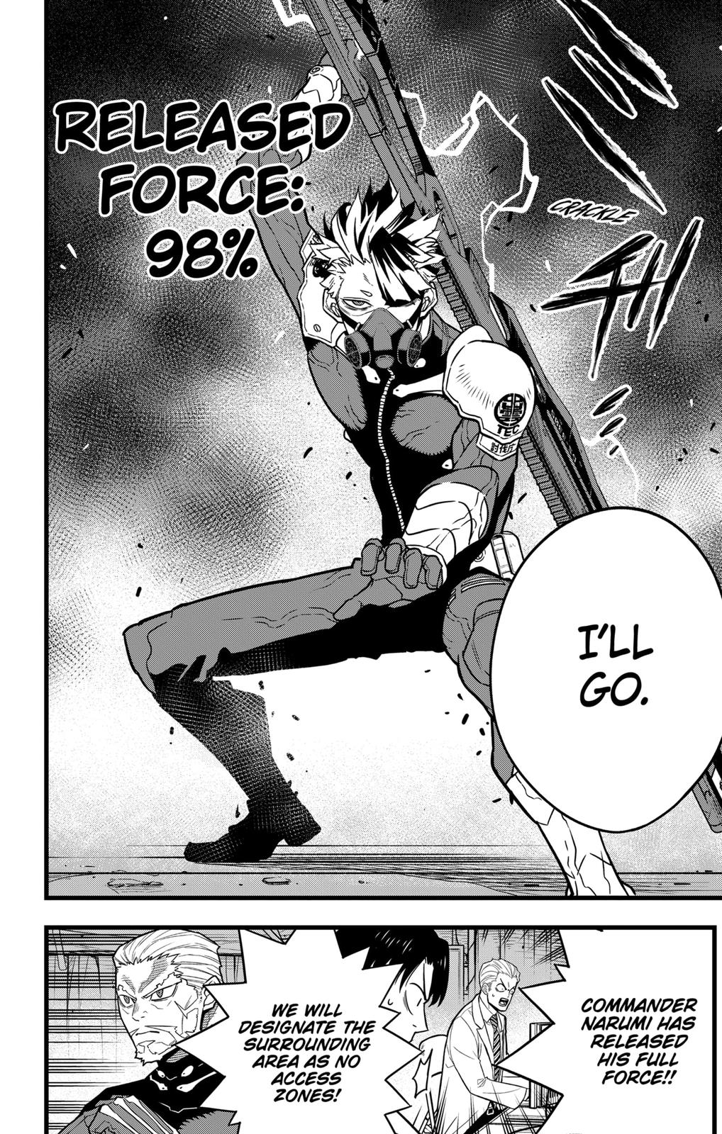 Kaiju No. 8 Chapter 47 page 8 - Chapter 47