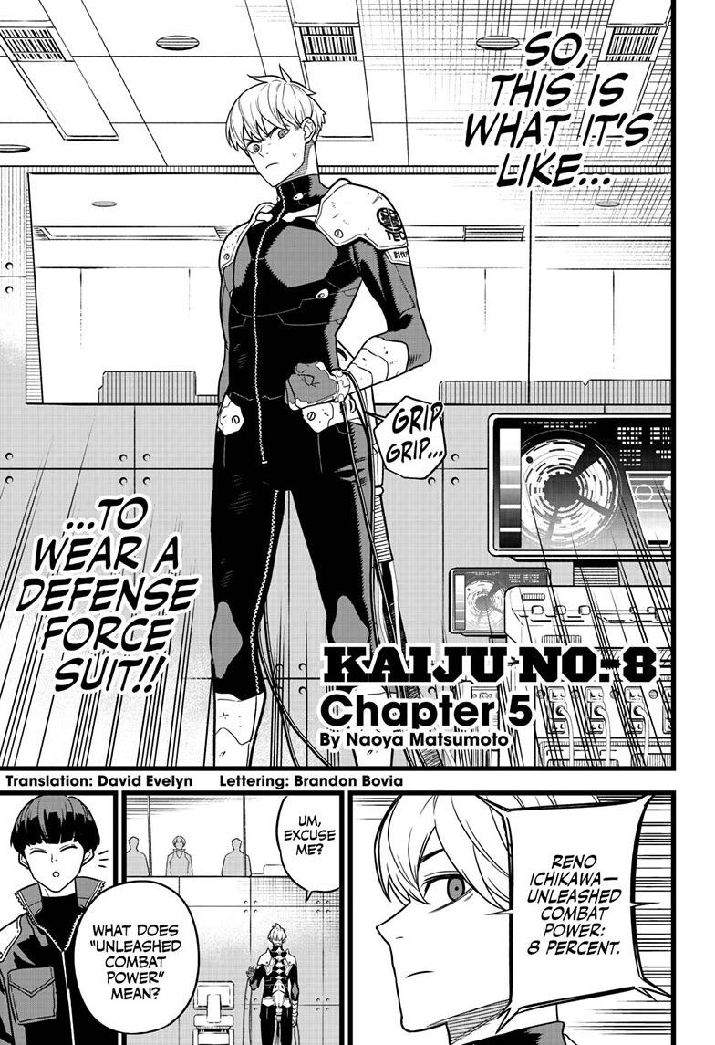 Kaiju No. 8 Chapter 5 page 3 - Chapter 5