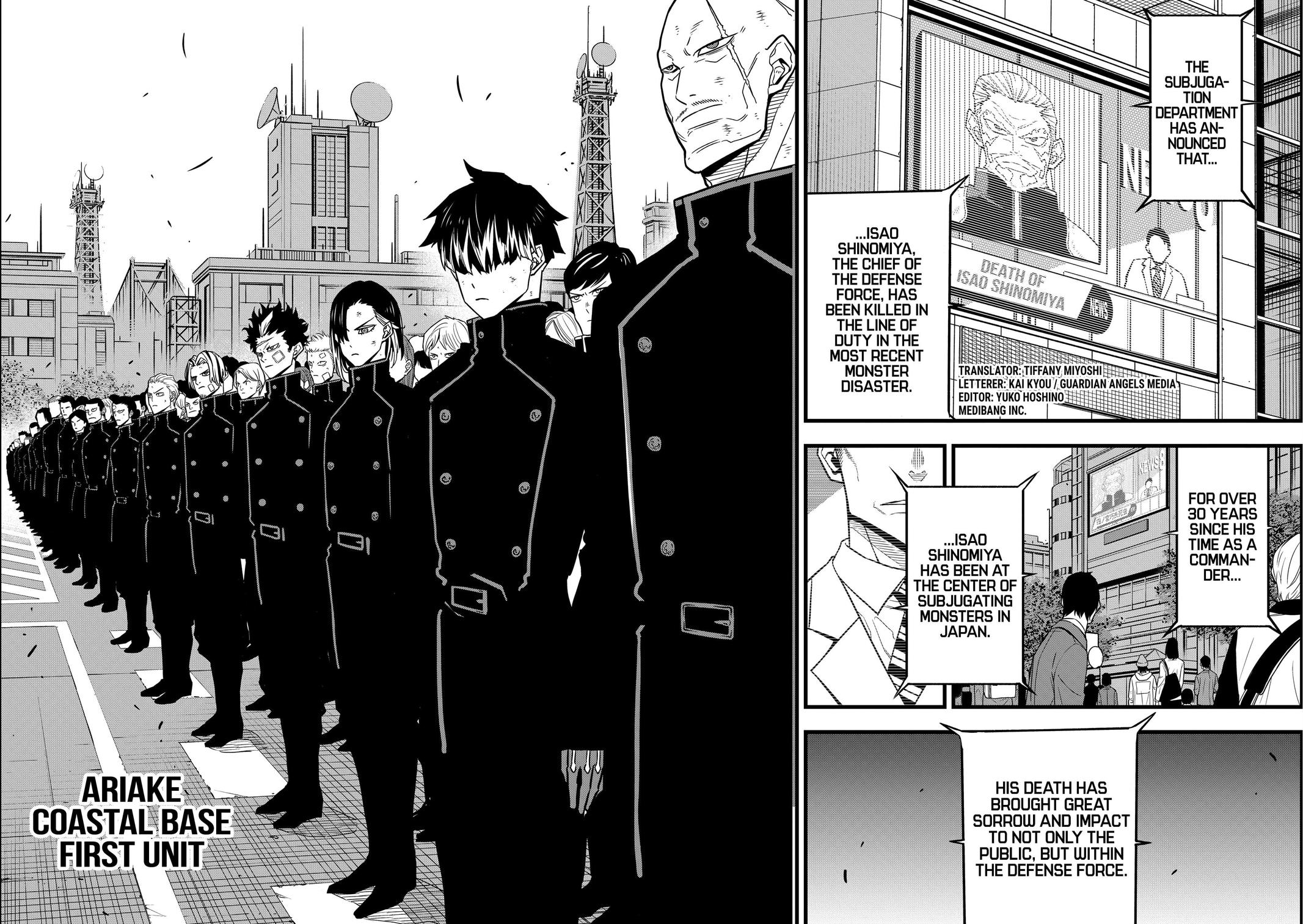 Kaiju No. 8 Chapter 54 page 6 - Chapter 54