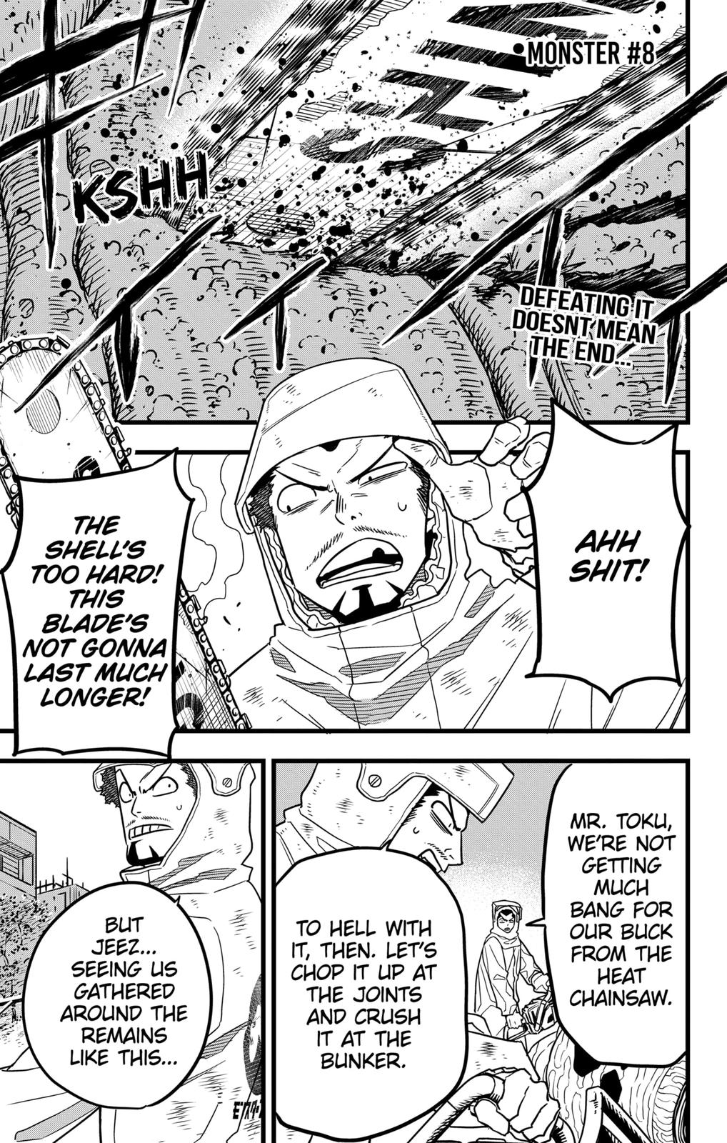 Kaiju No. 8 Chapter 55 page 1 - Chapter 55