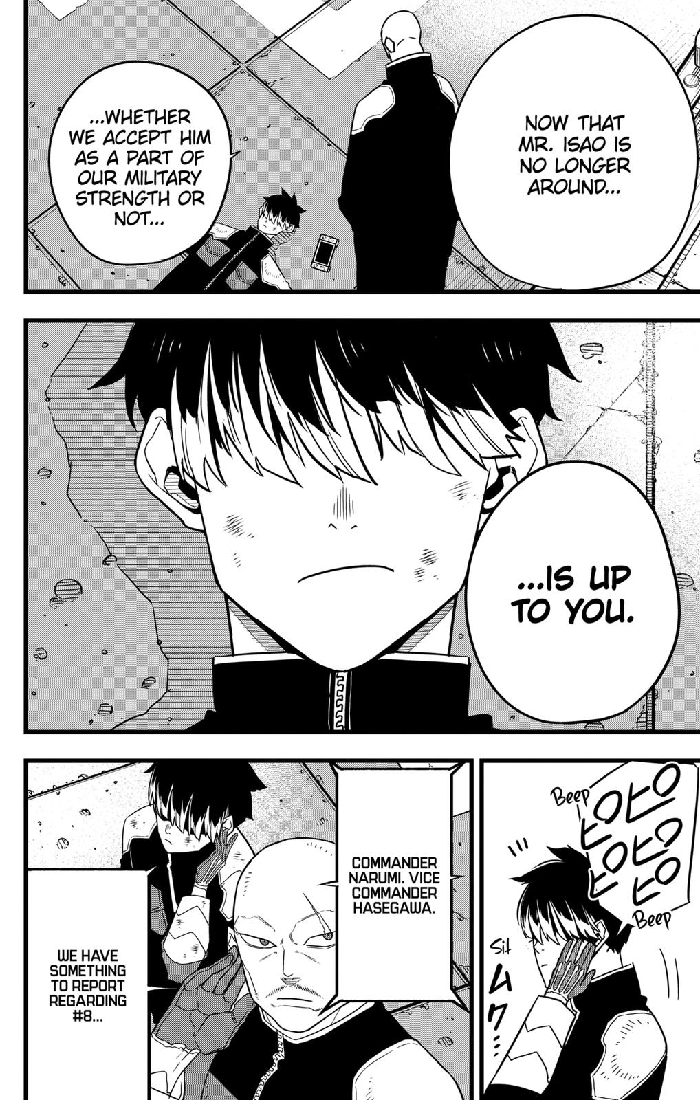 Kaiju No. 8 Chapter 55 page 11 - Chapter 55